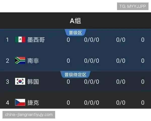 世界杯A组出线形势分析，捷克南非机会几何